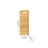 Practical Bamboo Washboard Durable Ridged Surface Easy Carry Handle For Home Laundry Cleaning Tools Washboard