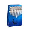17 key Mahogany Kalimba 21 Key Thumb Piano Finger Piano for Beginner Cat Moon Mbira Gifts for Adults/Kids