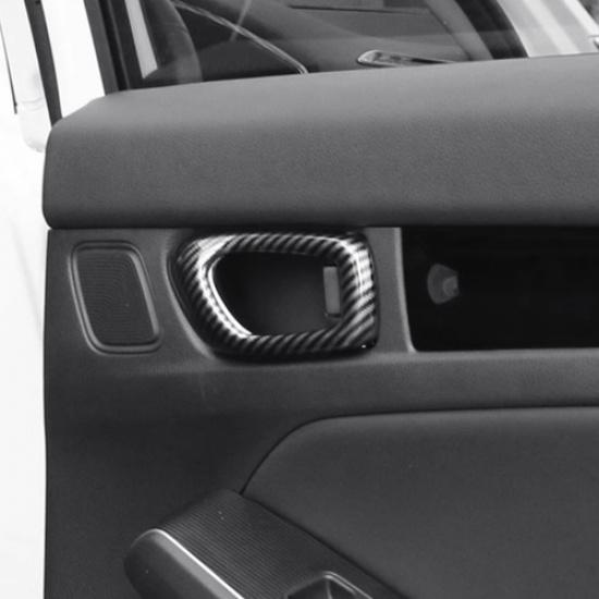 Für Honda Civic -2025 Kohlefaser Auto Innentürgriff Abdeckung Zierleiste 4 Stück