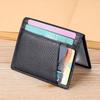 Porte-cartes Ultra-fin Housse de carte Fixe Antivol Brosse Porte-cartes Homme Housse de carte