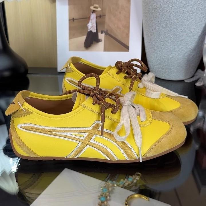 Ballet style moral training shoes women's 2025 spring new soft-soled versatile candy leather Forrest Gump shoes casual sports shoes