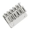 6 String Guitar Fixed Saddle Bridge Hardtail Top Loader Iron Electric Guitar Saddle Bridge Replacement