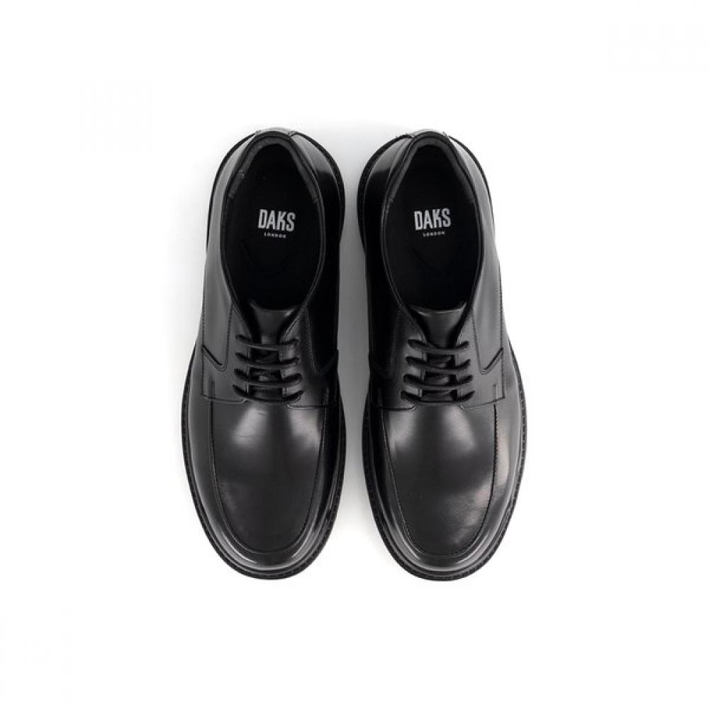 Daks Men S U Tip Comfort Clipper Derby ShoeS  Black  dmx514kS10