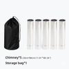 Thickened Stainless Steel Chimney Accessories: Anti-Scald Elbow, Rain Cap, Heat-Insulating Wood Stove Tent Fireplace