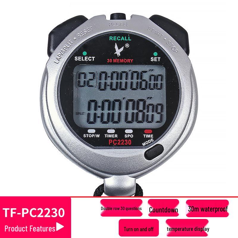 Tianfu Sports Stopwatch: Professional Running & Fitness Timer for Track and Field