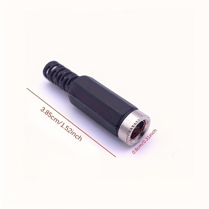 5Pair/10 pairs DC Power Plug 5.5x2.1mm Socket Welding Connector 5.5 * 2.1 Male/Female Electrical Sockett
