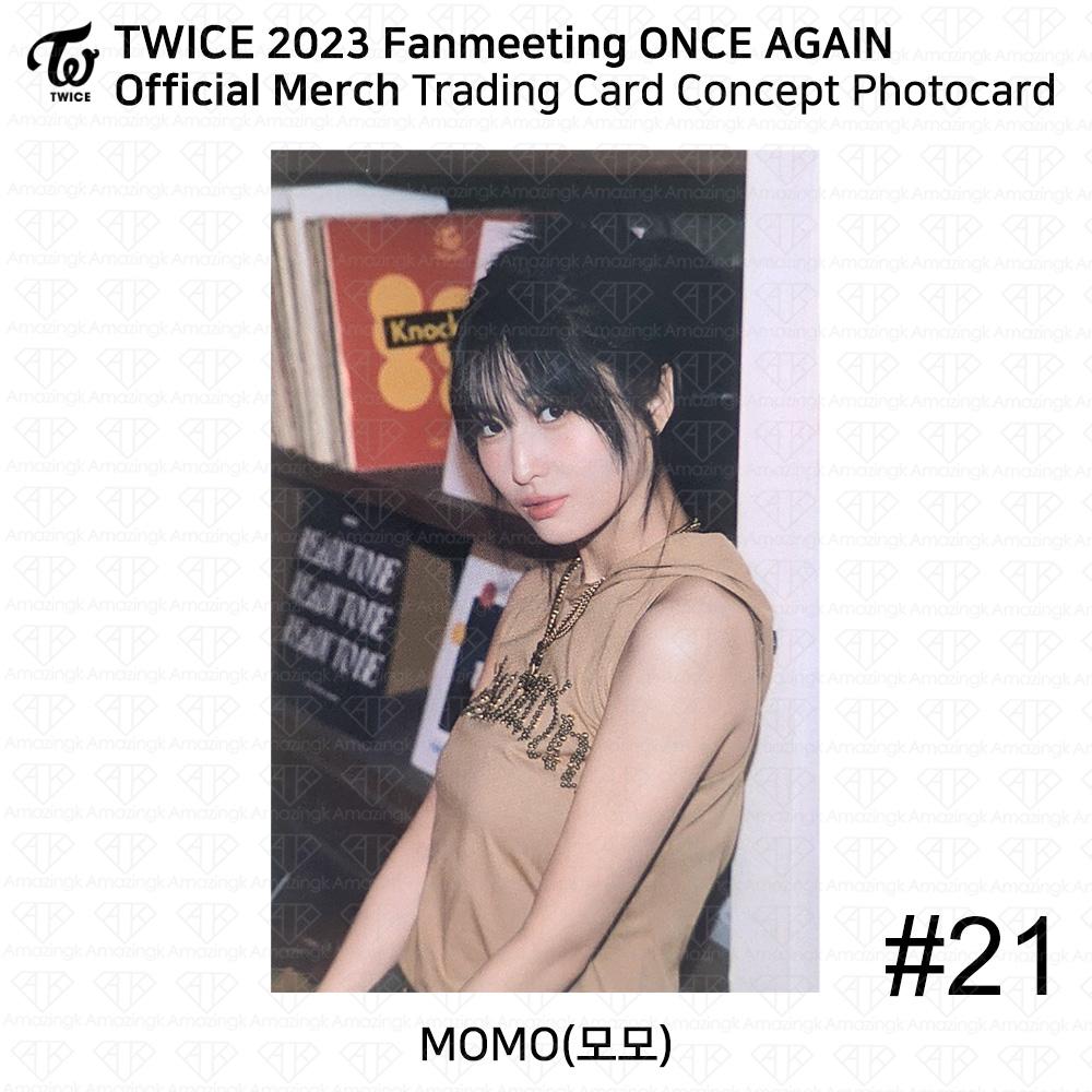 Twice 8. Jahrestag ONCE AGAIN Fanmeeting Pop-up MD Sammelkarte Fotokarte