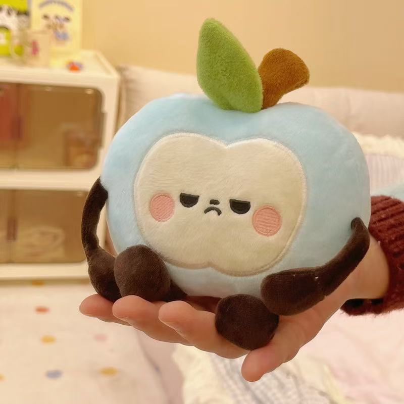 The Latest Pistachio Apple Stuffed Plush Toy Figurine, Cartoon Anime Cute Pillow Ornament, Children's Birthday Gift, Fun Doll