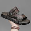 Sandals Men's 2025 Summer New Men's Simple Style Casual Wading Trend Soft Sole Dual-purpose Non-slip One-word Sandals