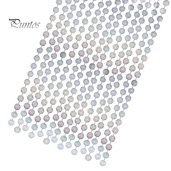 Disco Ball Self Adhesive Silver Color Shiny Party Wall Background Bead Curtain Bar Party 200x100cm Glittering Tinsel Curtain Backdrop Decor