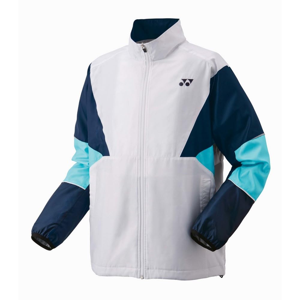 YONEX Wind Warmer Shirt 70105 Small Uni-Lined White/Mint (551)