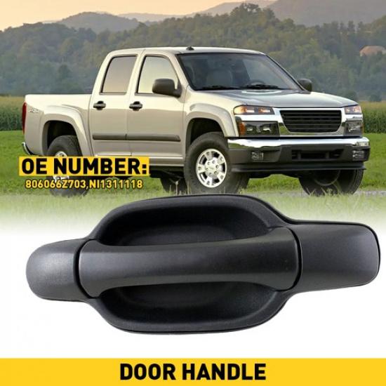 Exterior Door Handle For 2004-2012 Chevrolet Colorado GMC Canyon Rear RH Plastic