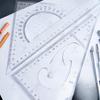 Precision Geometry Triangle Ruler Set