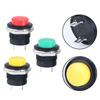 12V Momentary Push Button Switches For Car Boat Truck Ignition Switch Replacement Parts 16mm OFF- ON Push Button Switch