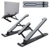 Notebook Stand MultiPosition Foldable Bracket 1117in Laptop Cooling Support Base Lift Riser(Black )