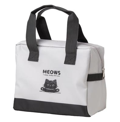 OSK Cat Lunch Bag Light Gray TB-49