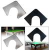 Pool Table Chrome Corner Snooker Table Corner Sturdy Billiard Table Parts Portable Bracket for Billiard Accessories