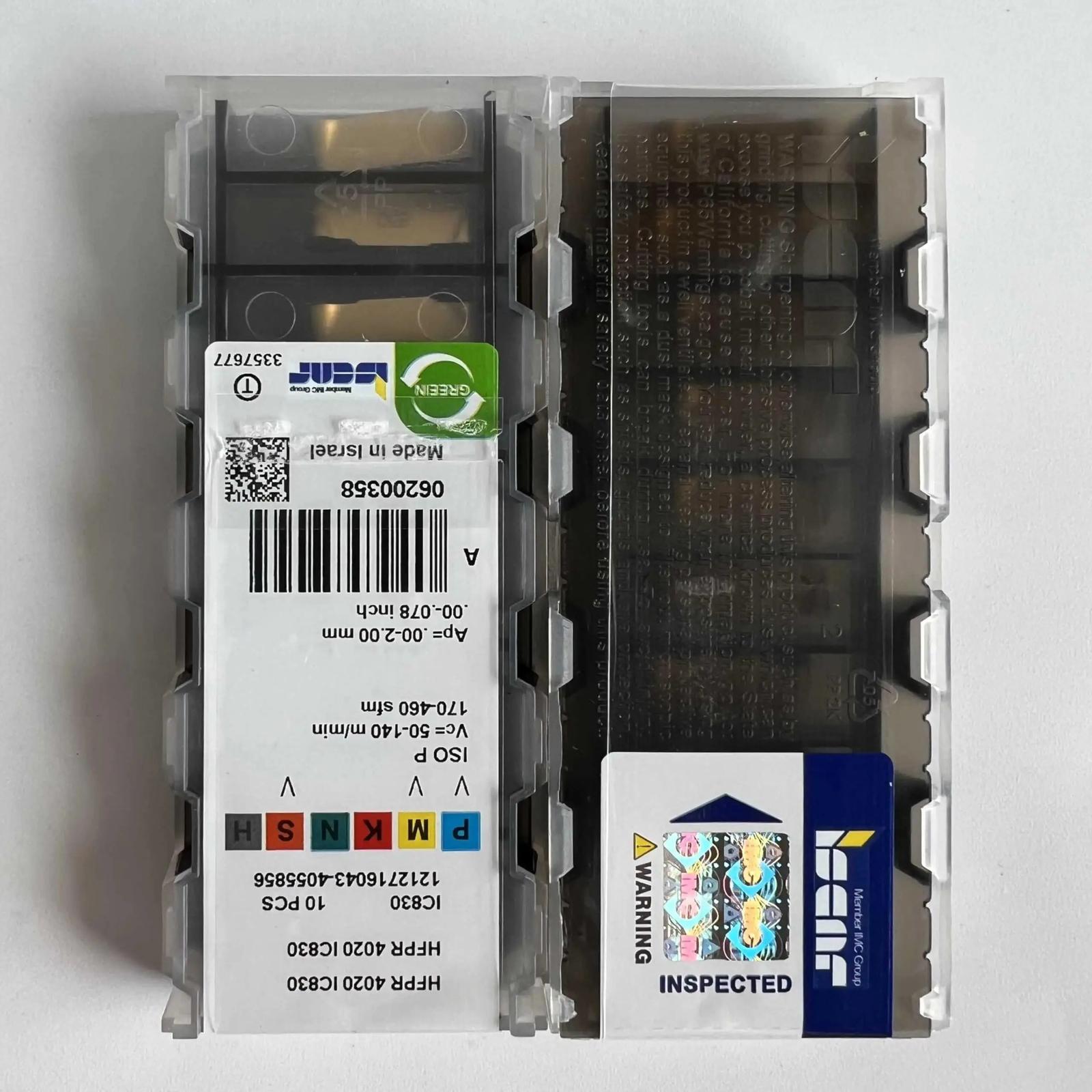 

ISCAR / HFPR4020 IC830 Industrial indexable carbide inserts 10 Pcs