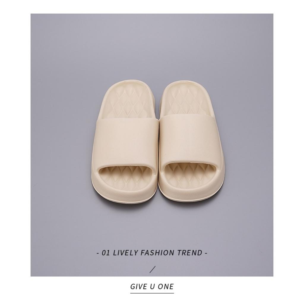 EVA Thick Soled Men's Slippers with A Sense of Stepping On Poop for Summer Outdoor Wear, Indoor Home Use, Sports, Cool Slippers for Men