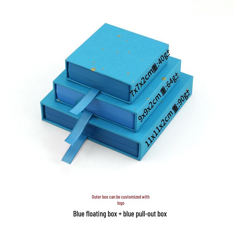 Transparent Anti-Oxidation Jewelry Storage Box for Earrings and Necklaces