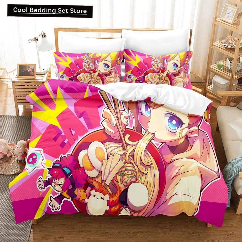 Fashion 3D Print Music Game  Muse Dash Bedding Set Single Twin Full Queen King Size Bed Set Adult Kid Bedroom Duvet Cover Sets