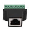 DVR Ethernet Connector RJ45 Female Jack to 8 Pin Screw Terminal Connector