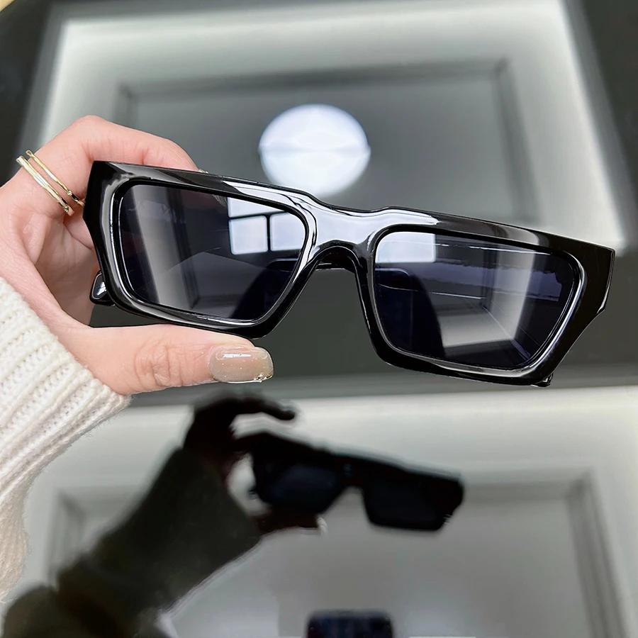 

Vintage Square Sunglasses Men Women Fashion Brand Designer Sun Glasses Male Female Retro Black Frame Mirror Oculos De Sol Other