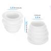 2Pcs Pool Vacuum Hose Connector Maintenance Adapter Easy Install Pool Cleaner Valves Cuff for W70263 W63900 K12110