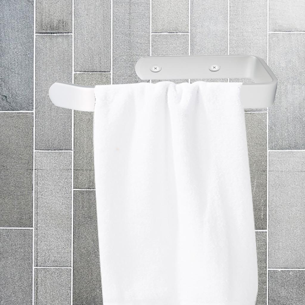 Space Alumina Towel Rack Toilet Paper Holder Bathroom Roll Paper Wall Hanging Storage
