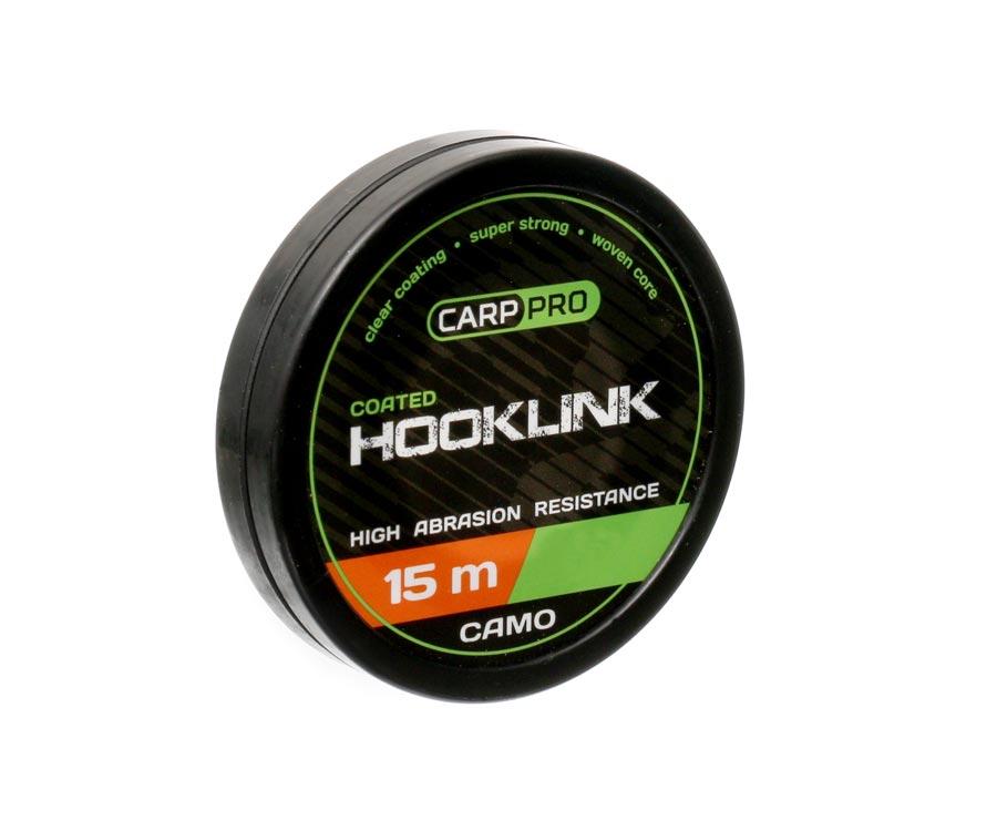 

Поводковий матеріал Carp Pro Soft Coated Hooklink Camo 15lb / 15м 15m