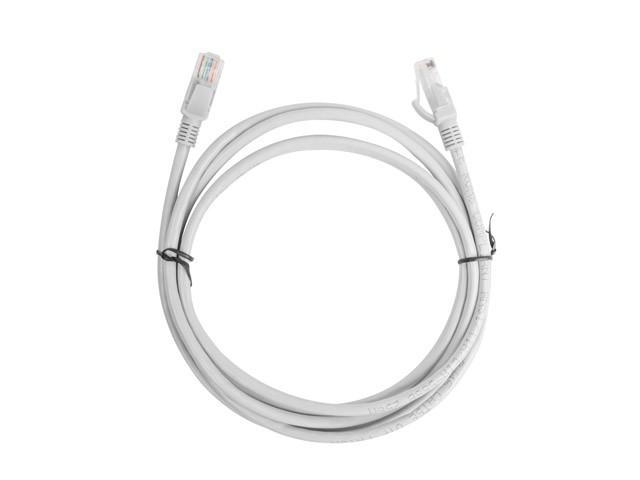 Patchcord Lanberg UTP kat.5e 2m szary