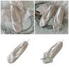 Sturdy Satins Ballet Shoe Makeup Case Roomy Interior Star Accents Jewelry Organizers For Women Accessories