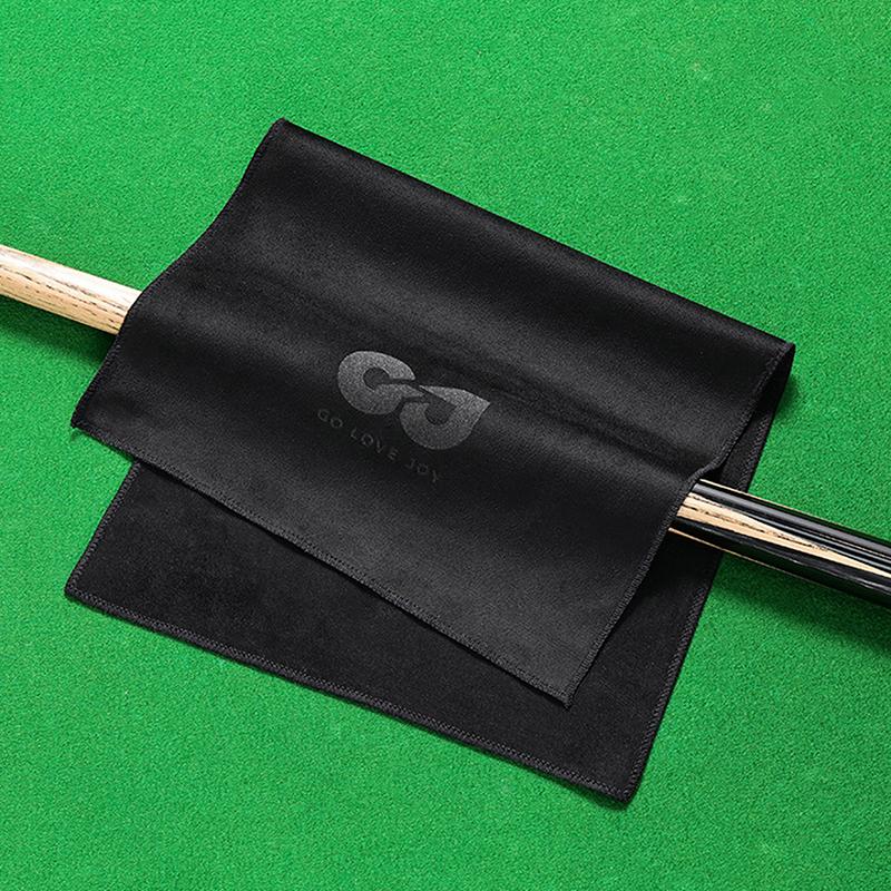 1 Stück Multifunktionale Langlebige Weiche Pool Queue Reinigungs-Handtuch Stange Wischen Mikrofaser Reinigungs-Tuch Waschbar Snooker Handtuch