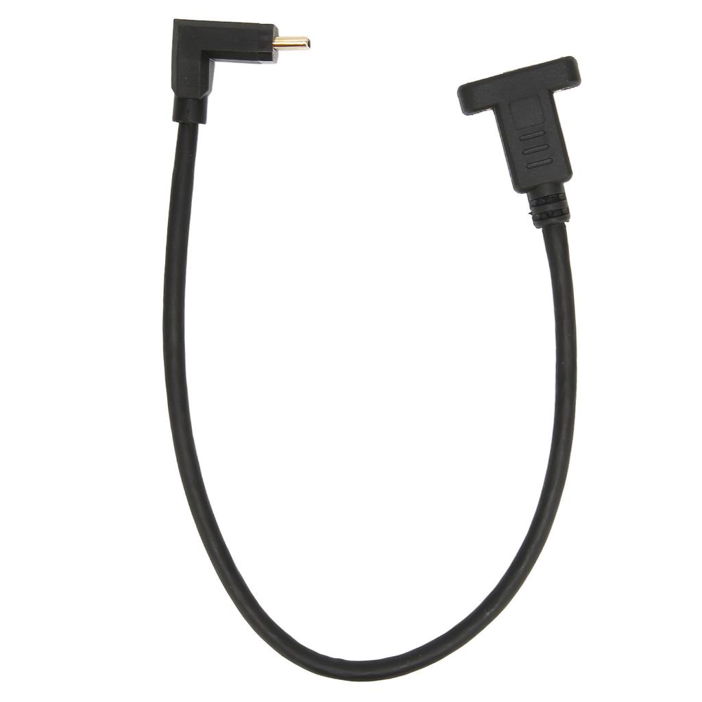 TypeC Male to Female Extension Cable USB3.1 Stable Fast TypeC Male to Female Adapter with Panel Mount Screw Hole