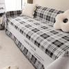 Plaid Sofa Cover Mat Throw Blanket Living Room Three Seats Sofa Couple Position  Modern Throw Camping Picnic Blanket