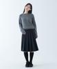 Ohesio Saddle Wool Round Knit, Gray