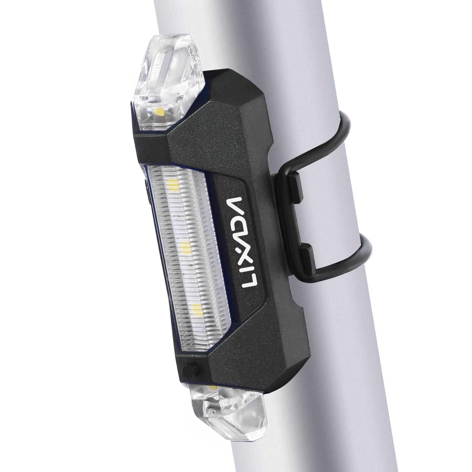 

LIXADA USB перезаряжаемый велосипедный фонарь, велосипедный задний фонарь, водонепроницаемый велосипедный задний фонарь, задний фонарь