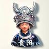 China Souvenirs Chinese New Year Lantern Fridge Magnets Hangzhou Leifeng Tower Guiyang Fenghuang Ancient Town Fridge Stickers