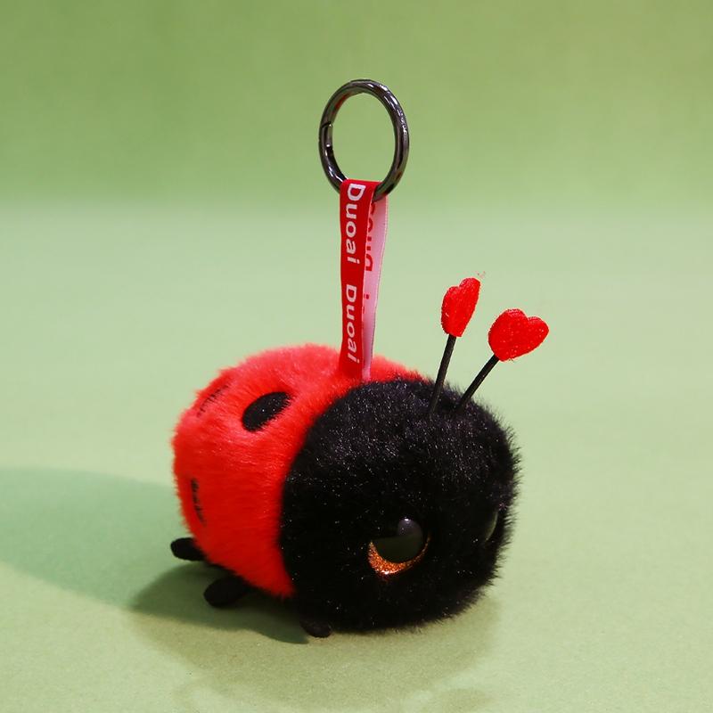 Rich and interesting insect pendants Plush Toy Mobile phone pendant keychain decoration For Boys And Girls Birthday Gift