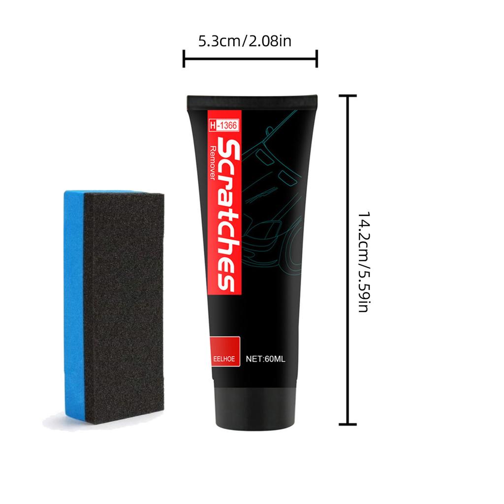Car Scratch Remover Paste Instant Erase Car Scratches Car Scratch Remover For Deep Scratches Car Scratch Remover For Scuffs