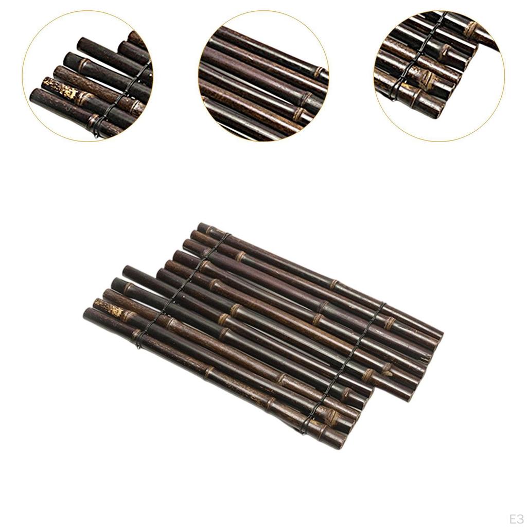 Sushi Serviertablett Lebensmittelpräsentation Bambusfloß Mehrzweck Sashimi Ständer Platte für Kekse