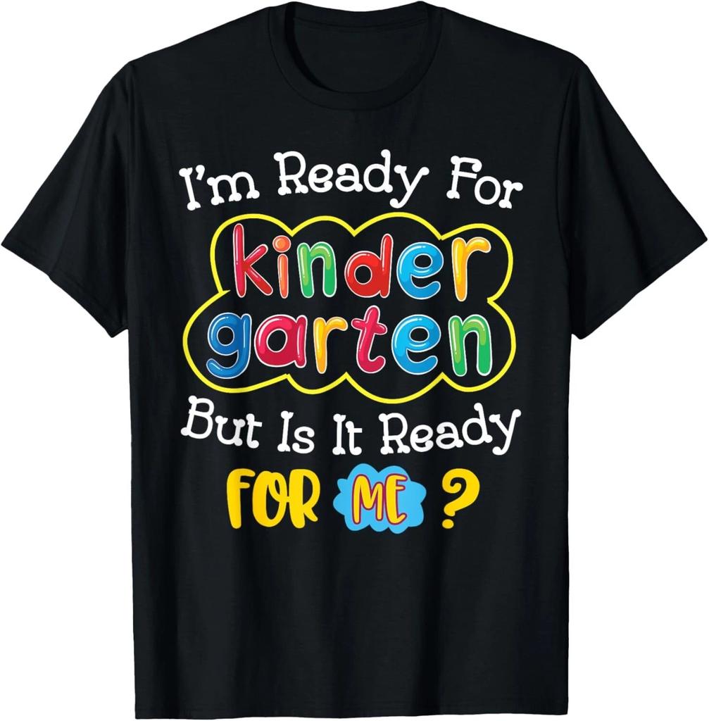 Kinder Erster Tag Im Kindergarten Lustiges Zurück In Die Schule T-Shirt