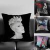 Pink Trustfall P!Nk Singer Pillow Case Home Dorm Chair Back Short Plush Double-Sided Printing Office Nap Time Cushion Cover