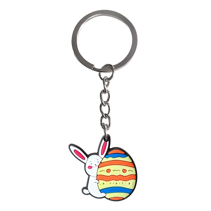 Easter Egg & Rabbit Keychain Pendants - Backpack Charms