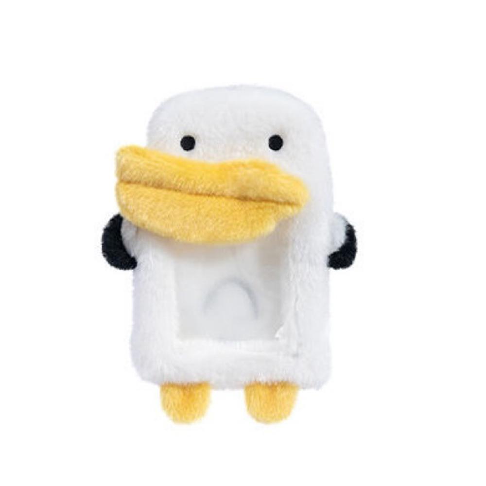 Cartoon Plush Photocard Case Cute Star Shape Photo Card Holder Fashion Bag Keychain  Women