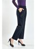 Women's Spring 2024 High-Waisted Elastic Straight-Leg Loose Jeans for Middle-Aged & Elderly