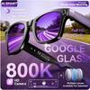 Neue 800W Kamera KI-Brille Herren Farbwechselnde Smarte Übersetzungsbrille Foto Video Aufnahme Wasserdicht Anruf Smarte Sonnenbrille