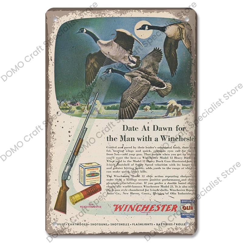 Hunting Poster Metal Plate Vintage Adventure Ranger Metal Tin Signs Retro Wall Decor Hunting Shop Tool House