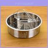 Stainless Steel Steaming Rack With Dividers For Rice Cooker And Microwave Cooking
