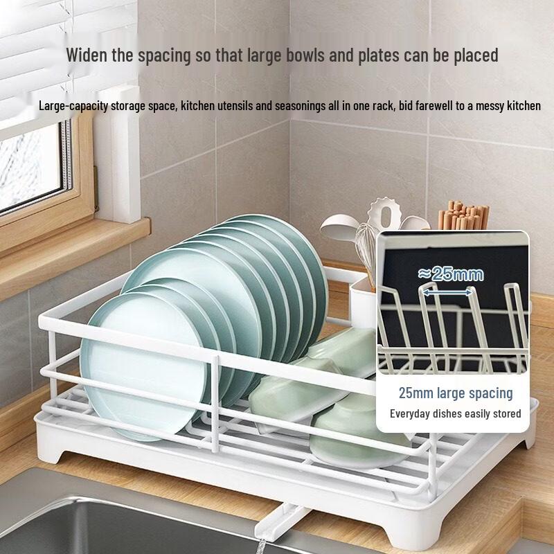 Yipan Double-Layer Large Kitchen Dish Drying Rack